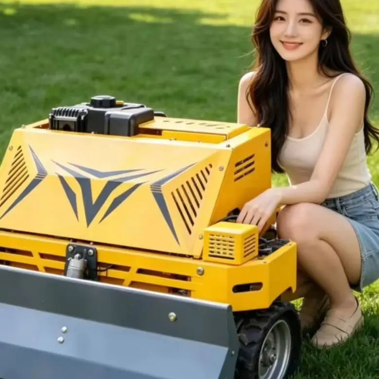 

Customized NEW Remote-Controlled Weed Trimmer for Slope Field Terrain - Remote Operated Cutting Tool