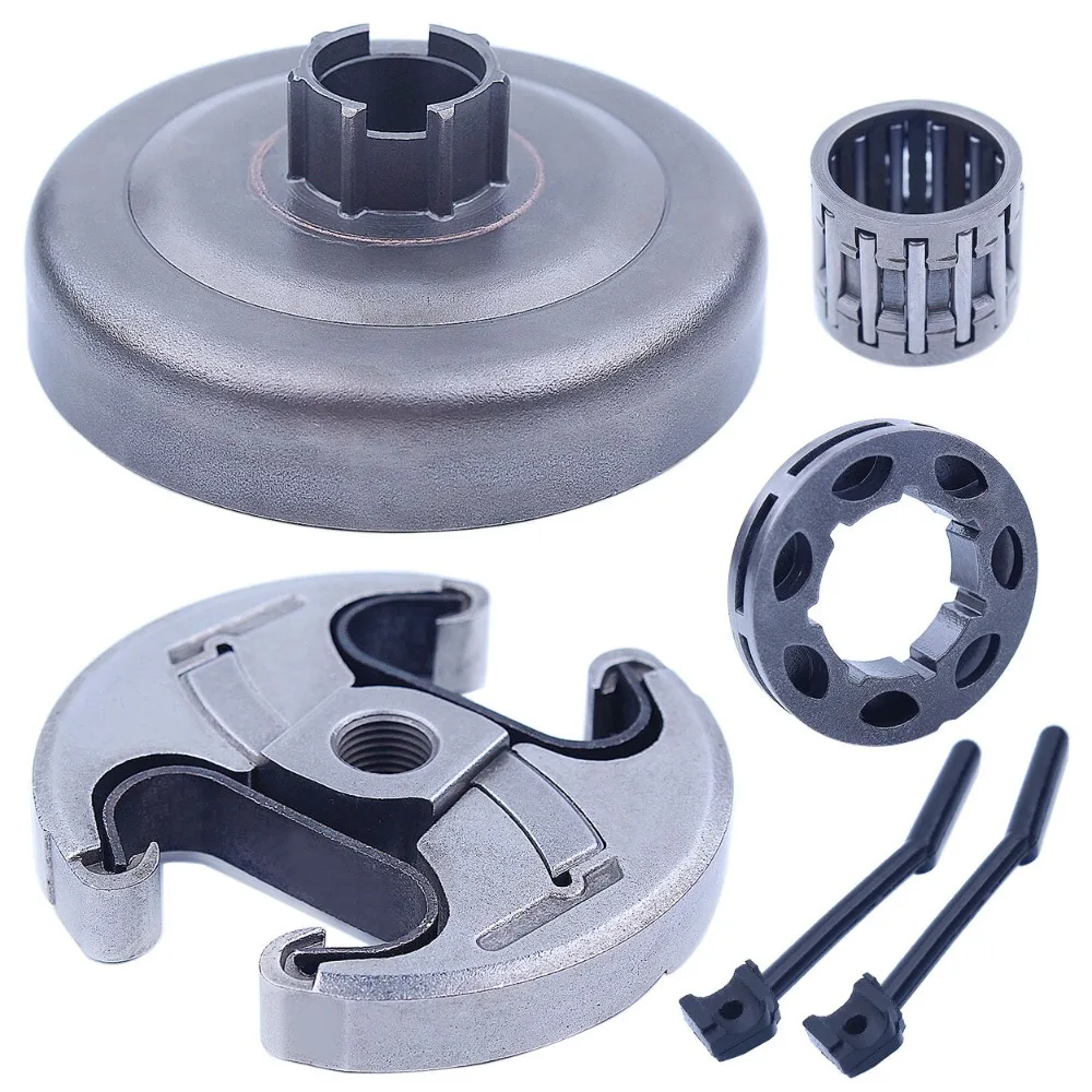 Clutch Drum Rim Sprocket For Husqvarna 460 460 Rancher Chainsaw Needle Bearing