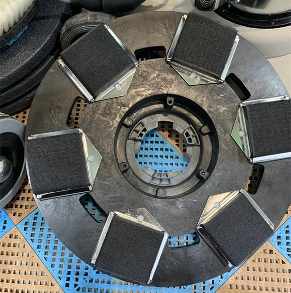 Handheld Concrete Floor Scrubbing Machine  Polisher for Marble 