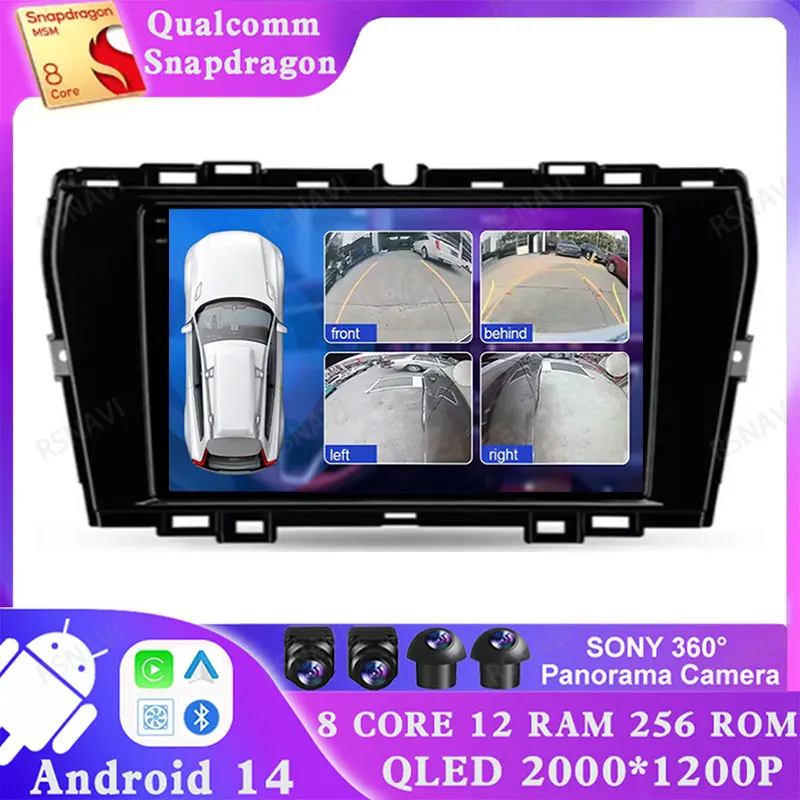 

Android 15 For Ssangyong Korando Tivoli 2019 2020 2021 4G LTE Multimedia Viedo Player BT Stereo DVD DSP Qualcomm GPS Car Radio