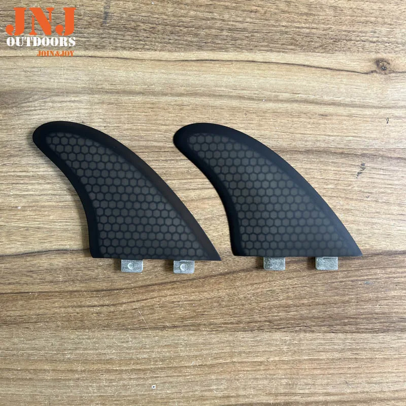 JNJ FCS I Fiberglass Twin Fins Thruster, 5.5 inch