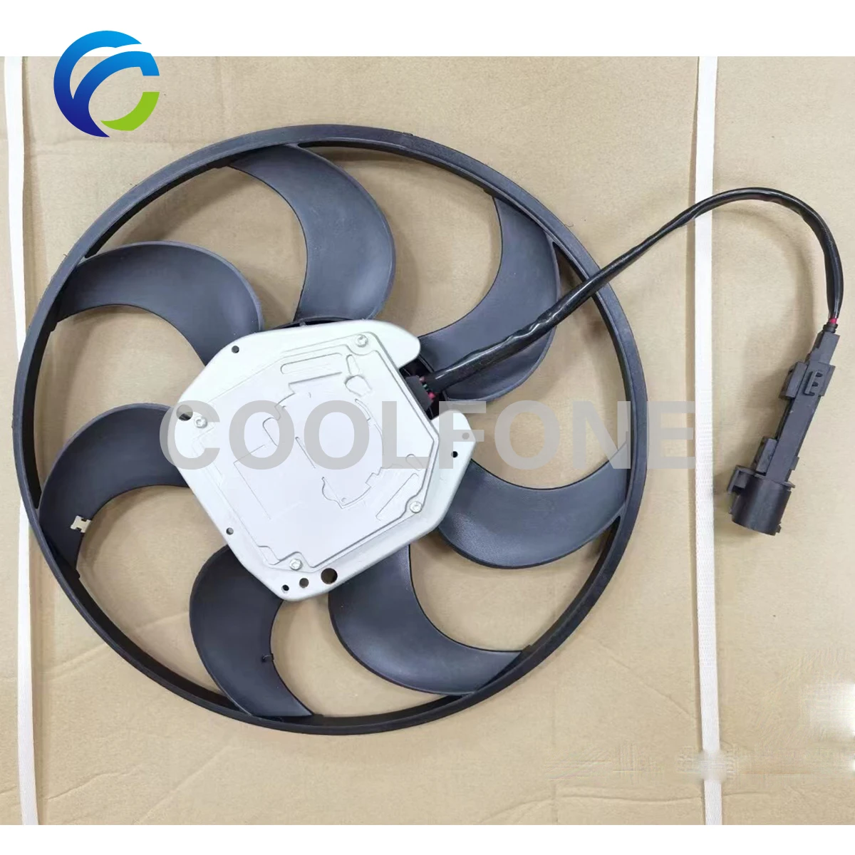 Radiator Electric Fan for PORSCHE CAYENNE 955 AUDI Q7 VW TOUAREG SHARAN MULTIVAN V FORD GALAXY 7L0959455E 95562413500 0130706202