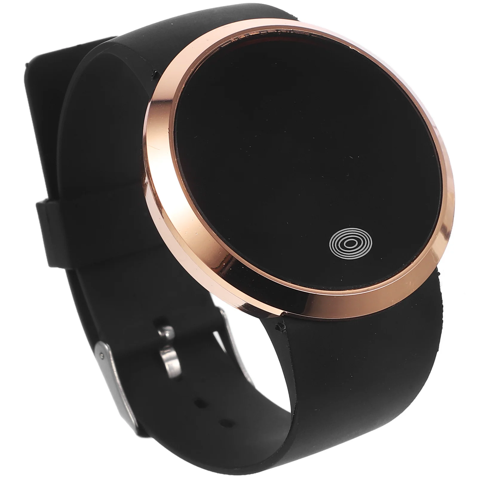 

LED Alloy Touch Screen Wrist Bracelet Electronic Digital Watch Unisex Birthday Christmas Gift Black Band