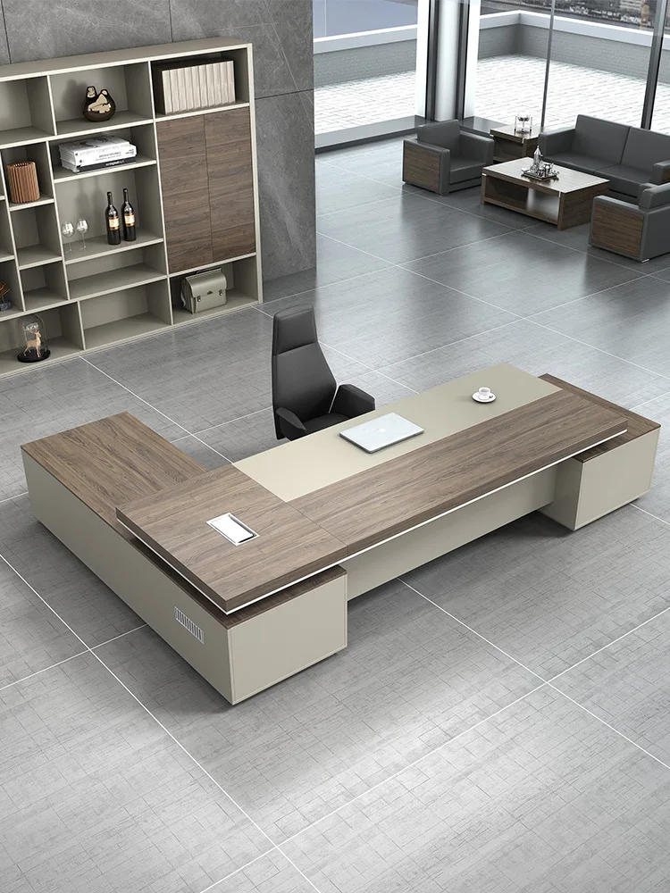 

Рабочий стол, офисная мебель, простой современный класс, коммерческий стол