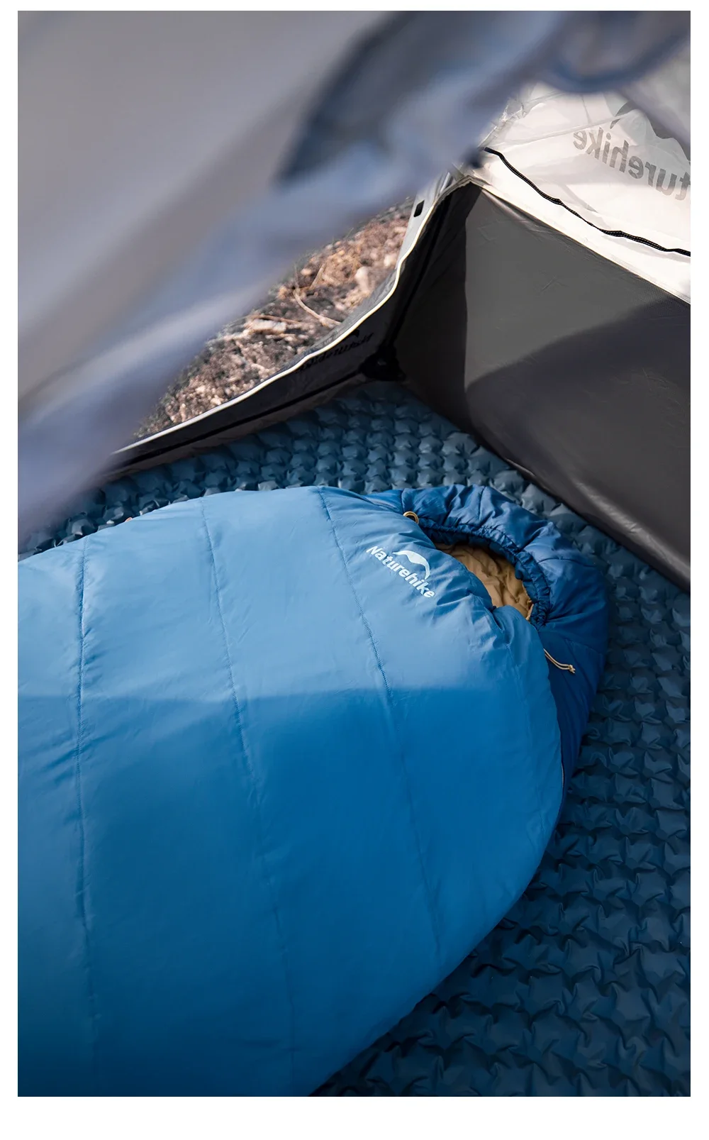 Naturehike Camping Sleeping Bag MJ PRO Ultralight Waterproof Mummy 4 Season Backpacking Sleeping Bags Outdoor Traveling Hiking