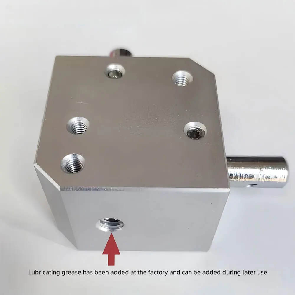 Imagem -03 - Ângulo Direito Cônico Gearbox Gearbox Dispositivo Diferencial Relação de Velocidade 1:1 Duplo mm Shaft Novo