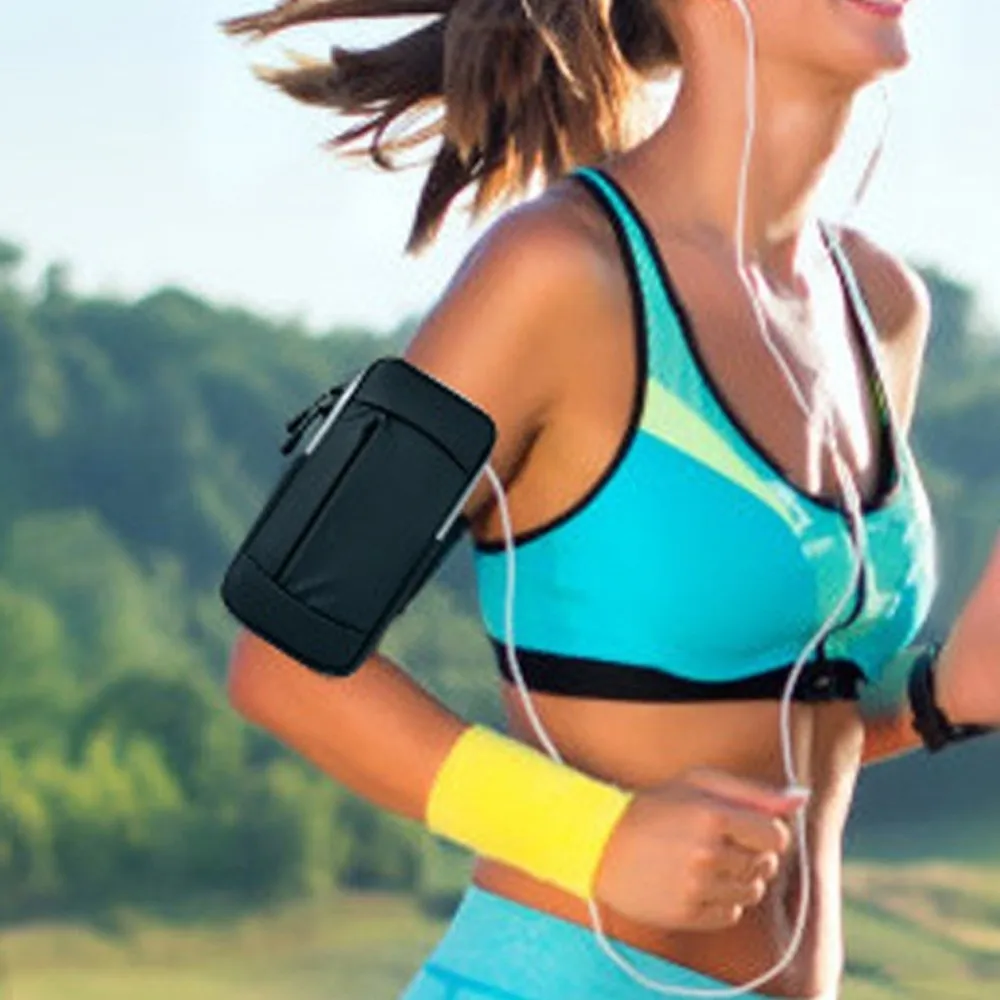 

Waterproof Sport Arm Bag Large Capacity Jogging Case Running Phone Holder Arm Pouch Breathable Cycling Phone Bag Men Women