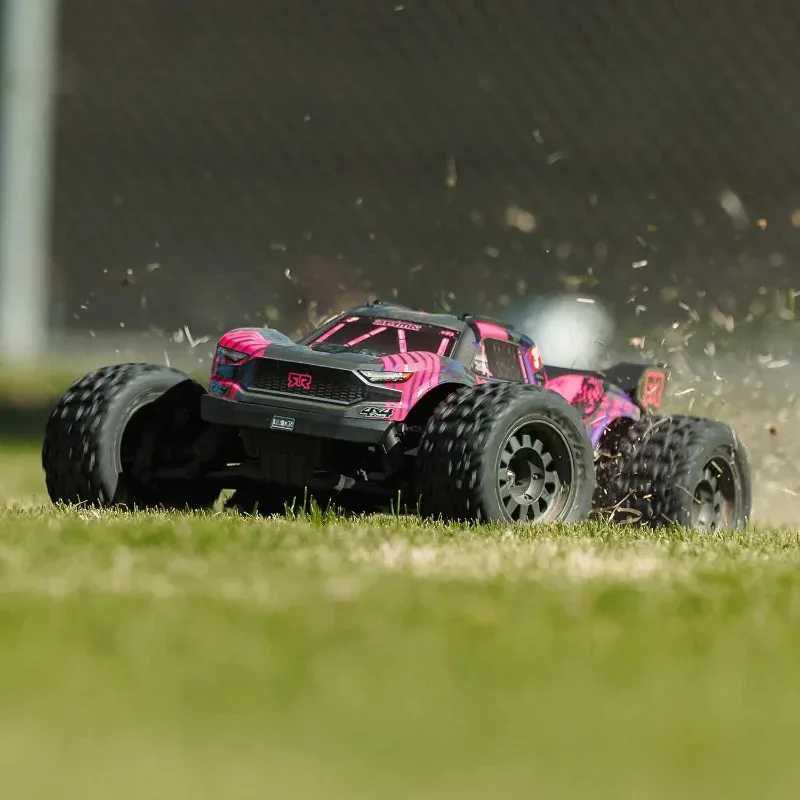 1/10 RC Rock Crawler Car VORTEKS 4X4 223S BLX BRUSHLESS Stadium Remote Control High Speed Vehicles RTR  with DSC Purple ARA430