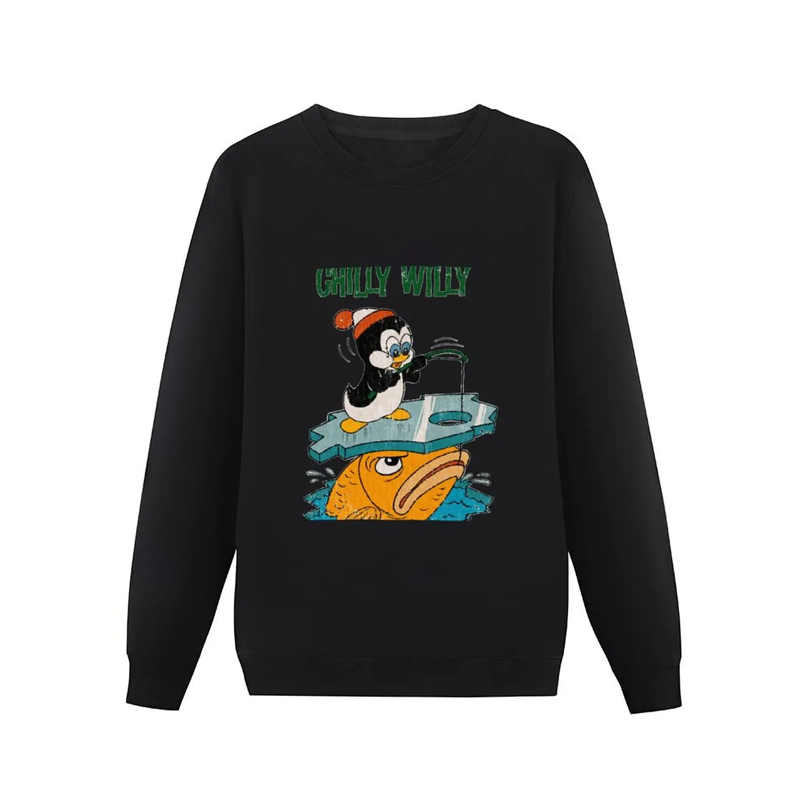 Vintage Chilly Willy Pullover Hoodie men's sweat-shirt new sweatshirt