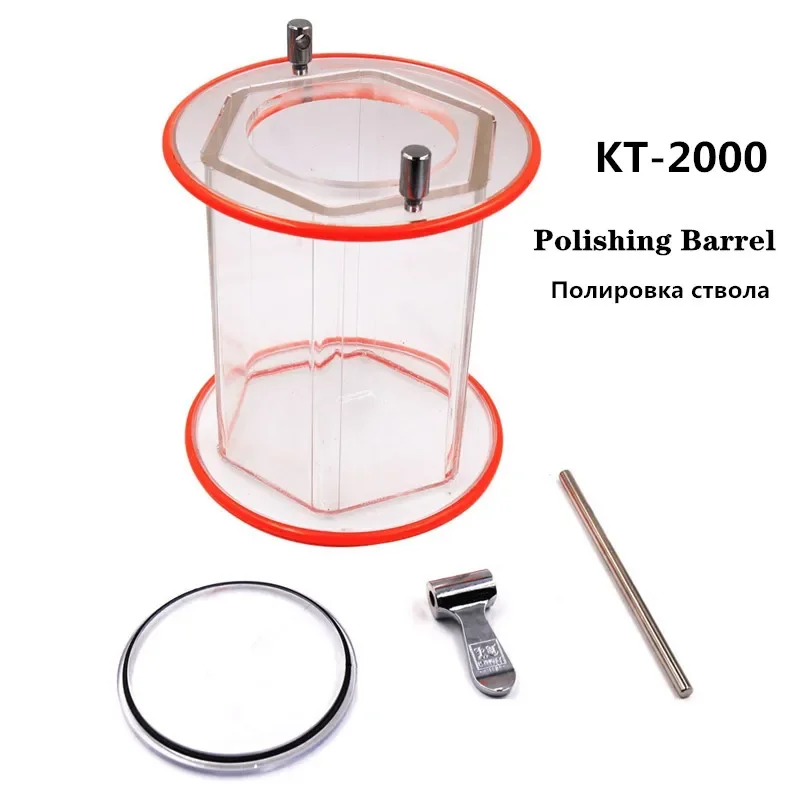 Capacidad 5 kg tambor rotatorio/cubo para KT-2000 vaso para pulidora, barril de pulido de joyas