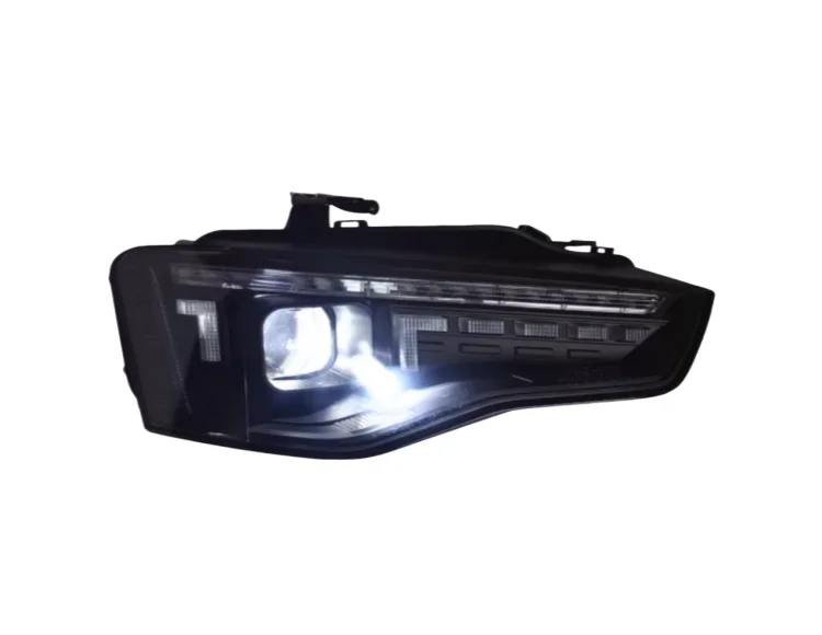 For Upgrade To LED Daytime Running Light Turn Signal Headlamp Headlight Plug And Play For Audi A5 Head Lamp Head Light 2013-2016