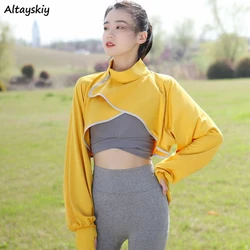 Sun-proof Jackets Women Minimalist Design Summer Breathable Long-sleeve Loose Korean Style Female Cropped Fashion Pure Classic