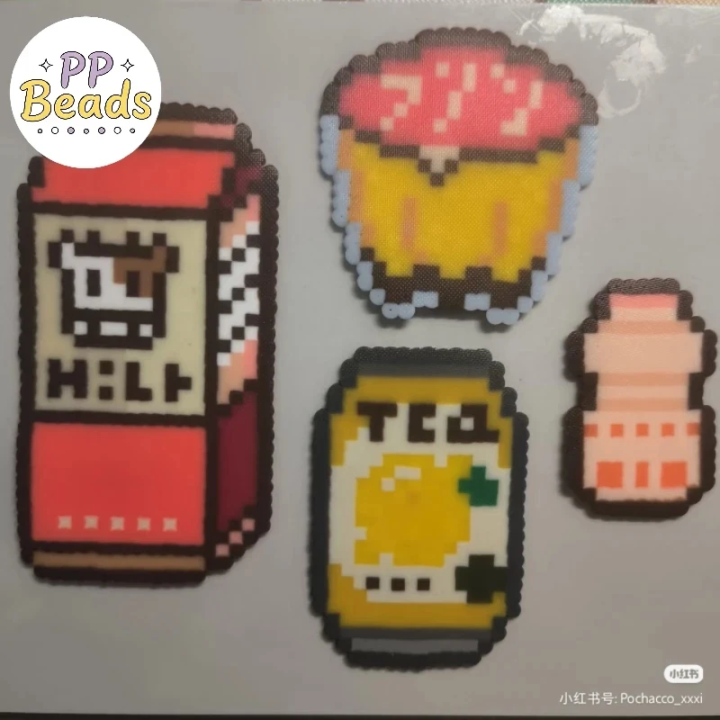 3000Pcs 2.6mm Hama Perler Fuse Beads, Cartoon Puzzle Beads, High Quality Refill Pack, Safe DIY Craft Materials for Kids
