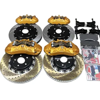 apply toAuto Brake System 4 6 8 Piston Big Disk Brakes Discs Kit for Toyota Fortuner 4Runner Supra A70 Nissan 350Z 370z Suv 2006
