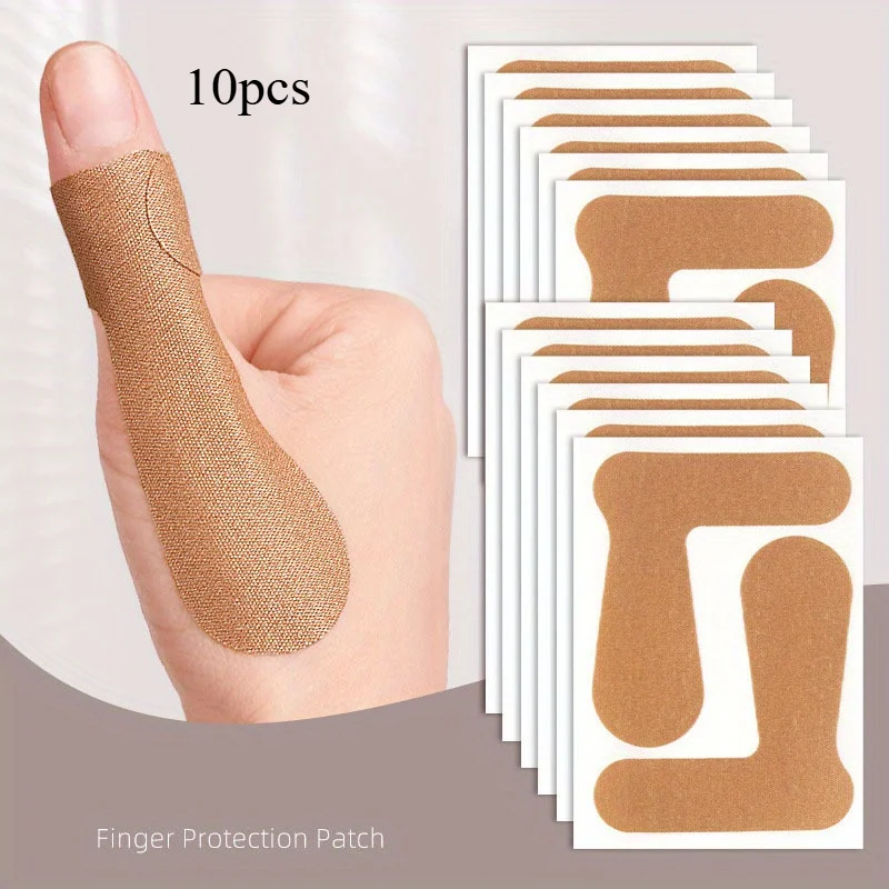 

10pcs Large Toe And Thumb Finger Patches, Big Toe Valgus Orthotics for Women Men, Comes with Adhesive Backing, Firmly Adhered