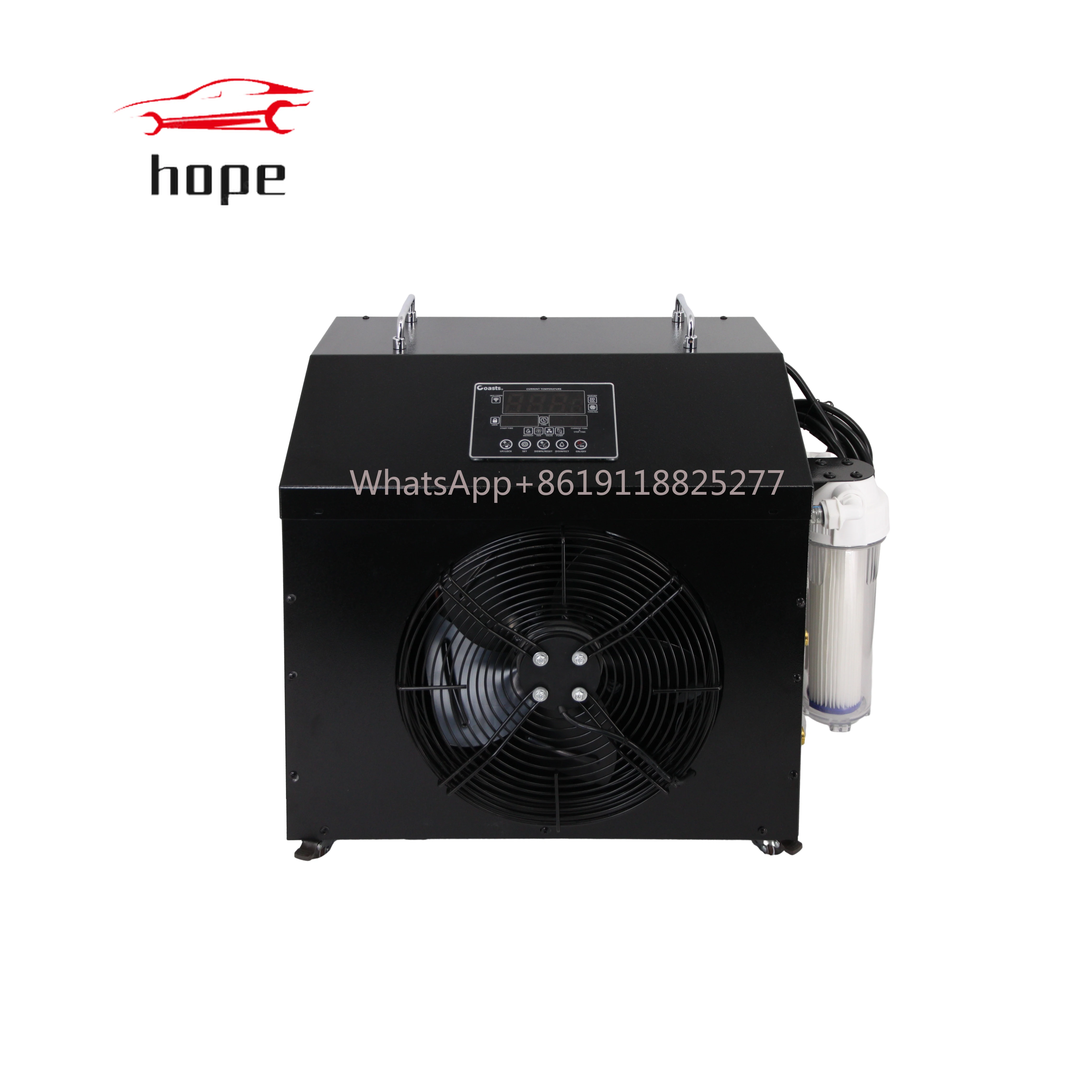 3- 42 Degree 220v/110v Coasts 1hp Water Chiller Cold Plunge Water Chiller For Ice Bath