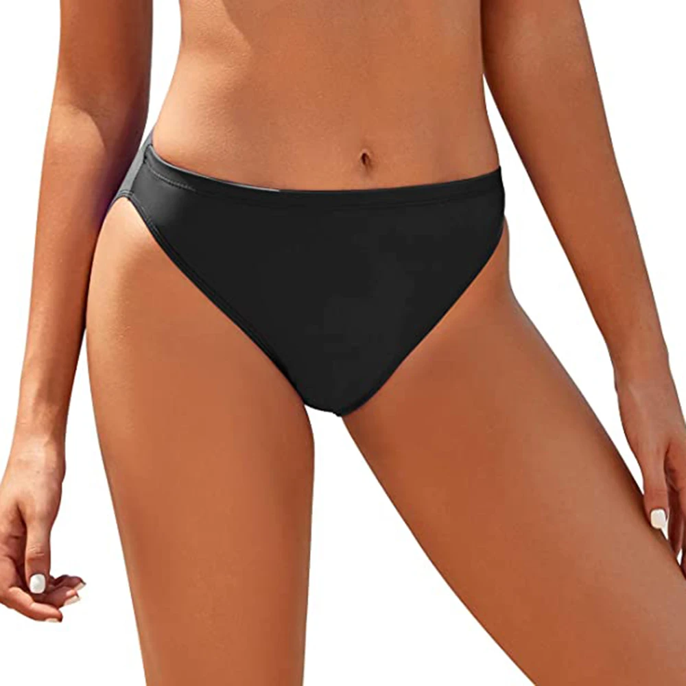 

Speerise Women Sexy High Leg Cut Dance Shorts Spandex Nylon Low Waisted Black Booty Shorts for Girls Ballet Dancing Underpants