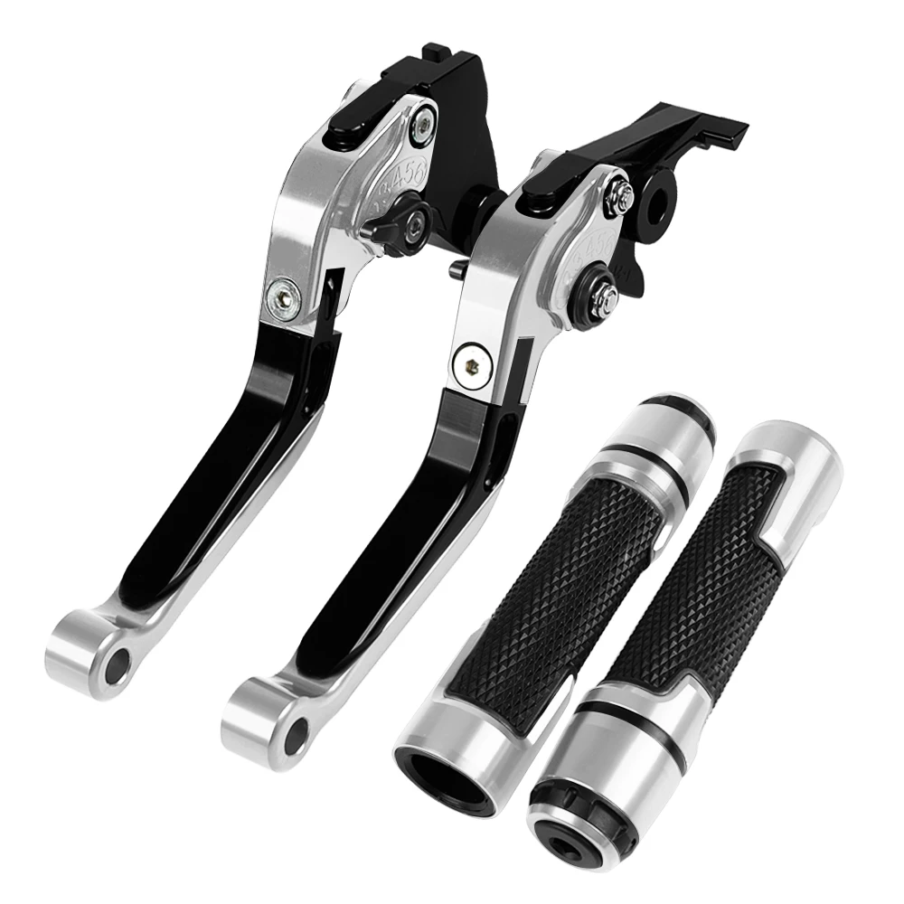 Brake Clutch Levers Handlebar Grips Bar Ends Set For Kawasaki Z750 Z 750 2007 -2012 Motorcycle Modified Hand Control Accessories