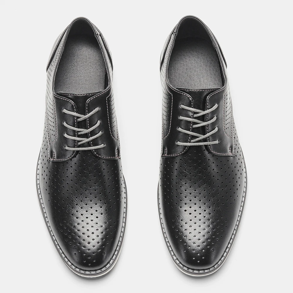 Men Leather Shoes Brand Comfor - Streetwear Brand Luxury review and price