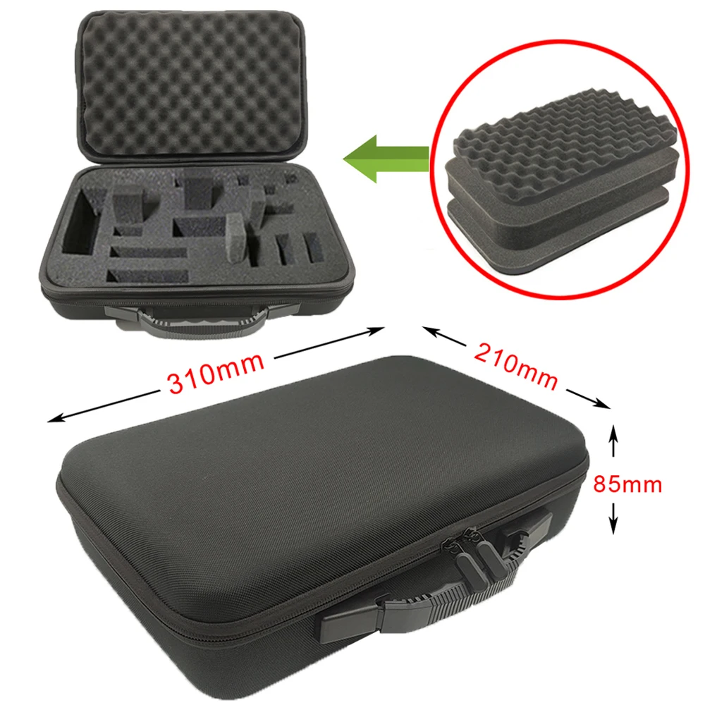 Waterproof Storage Bags Tool Case For Drill Tools Kit Organizer Pouch Electric Drill Fishing Zipper Bag Gear Pocket Hardware Box