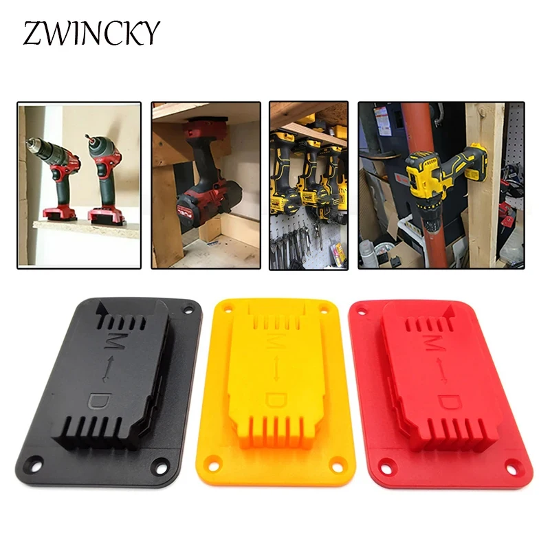 2022 nowe uchwyty narzędziowe mocowanie do Dewalt 14.4V 18V 20V mocowanie wiertła nadające się do uchwyt na półkę do przechowywania uchwyt na wieszak narzędziowych Milwaukee 18V