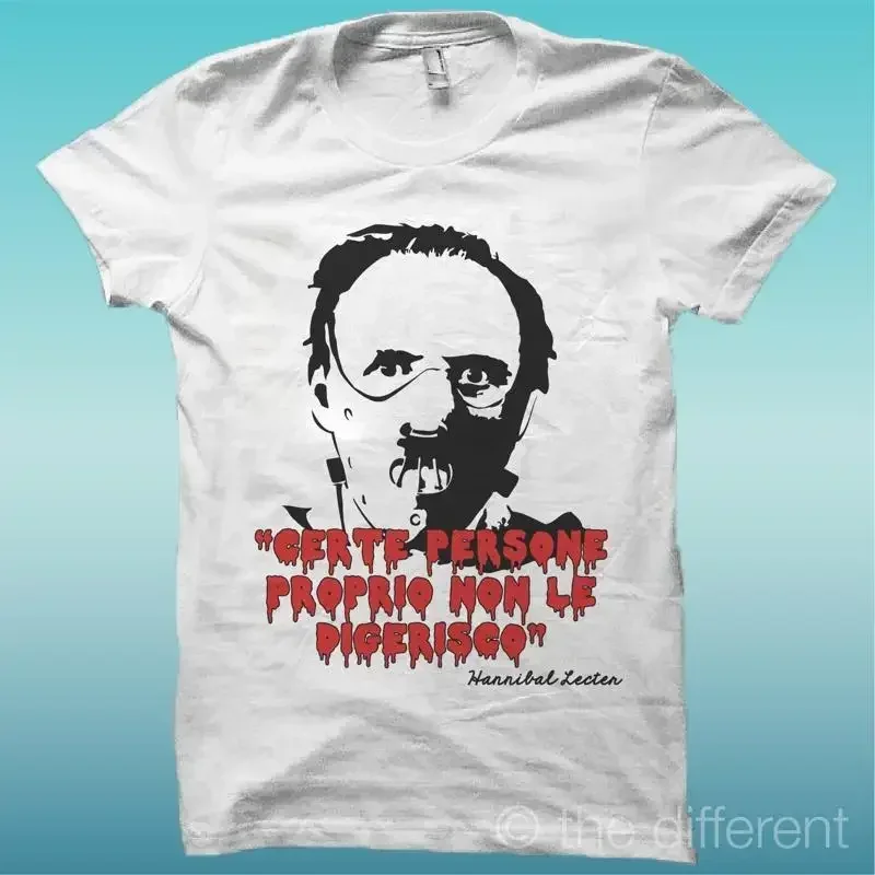 T Shirt Citation Amusante Hannibal Lecter Certains Persone Id e Cadeau