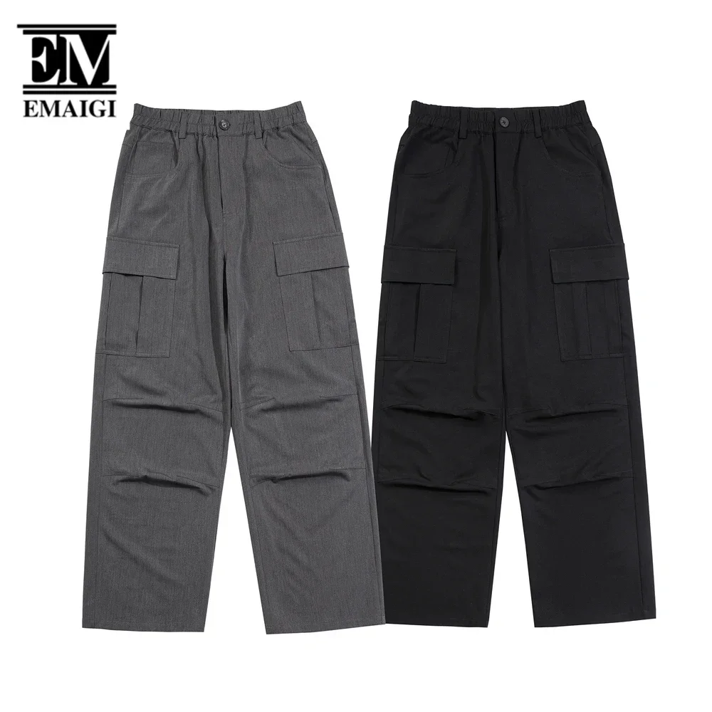 

Cityboy Pants Men Streetwear Fashion Loose Casual Vintage Cargo Pants Women Straight Trousers Unisex Couple Clothes