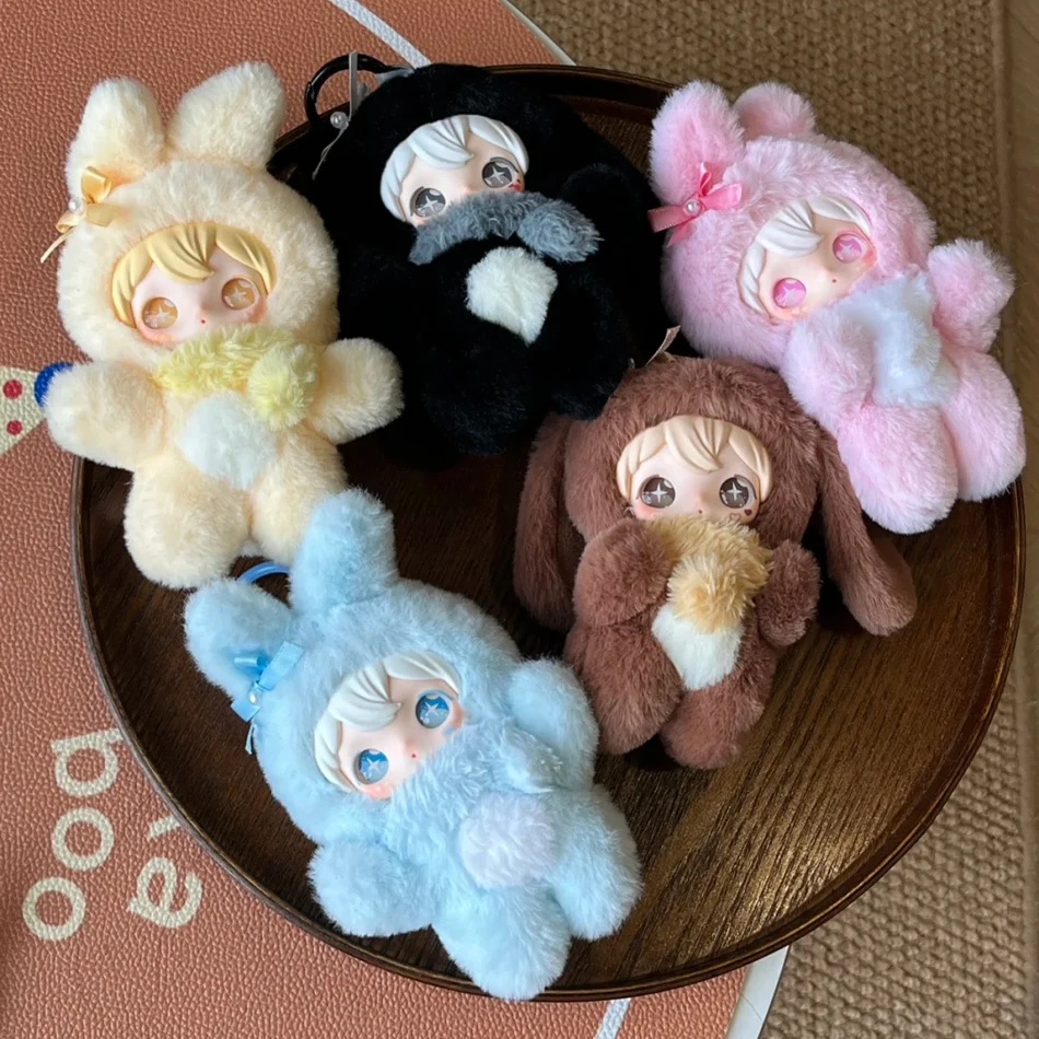 Ayor Toys Rabbit Shining Vinyl Blind Box - Gantungan Mainan Trendy Lucu Shyshyshy World Series Koleksi untuk Hadiah Ulang Tahun Anak Perempuan