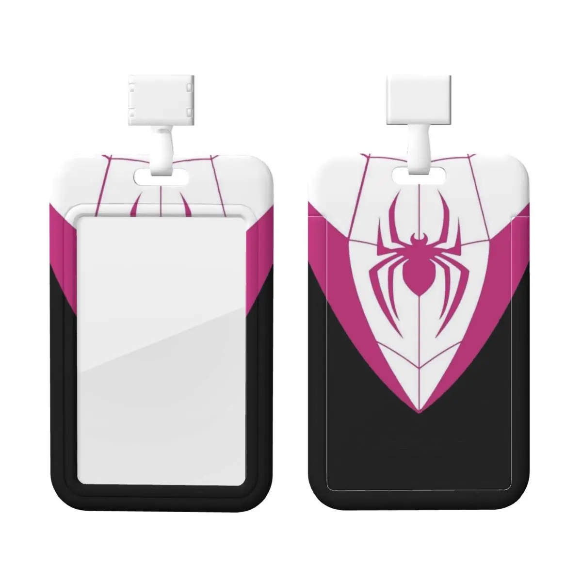 

Custom Gwen Stacy Spiderman Card Badge Holder Superhero For Subway Bus Bank Card Lanyard Credential Badge Holder Hospitals