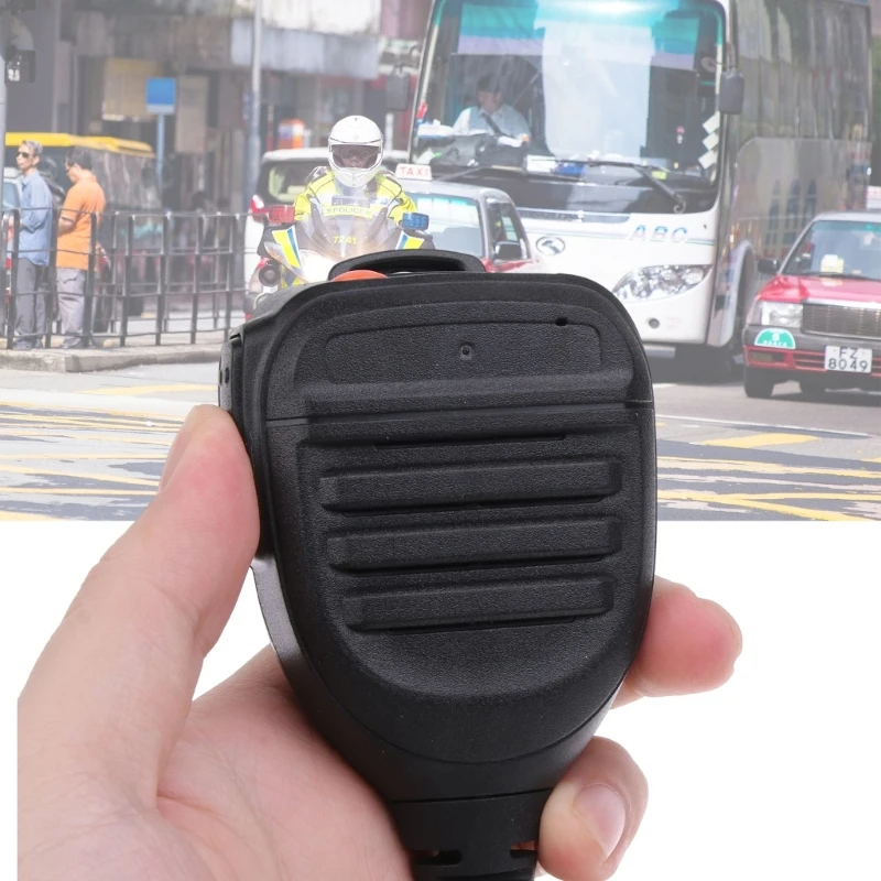 Dropshipping microfono altoparlante portatile Mic per PNC370 PNC380 TD350 TD360 TD370 BD350 PD350 PD360 PD370 Walkie Talkie bidirezionale