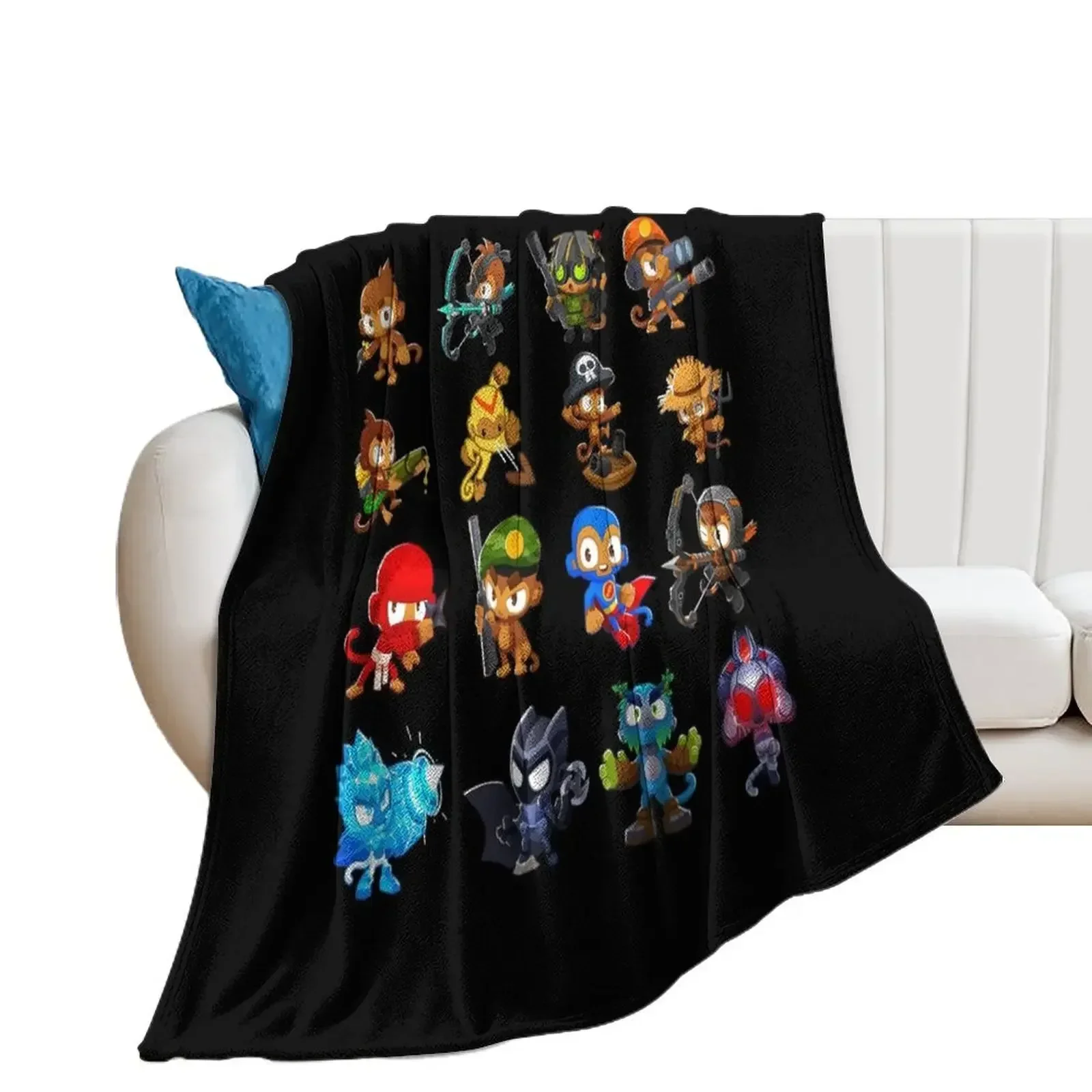 

Bloons Td 6 Throw Blanket For Decorative Sofa manga For Sofa Thin Blankets