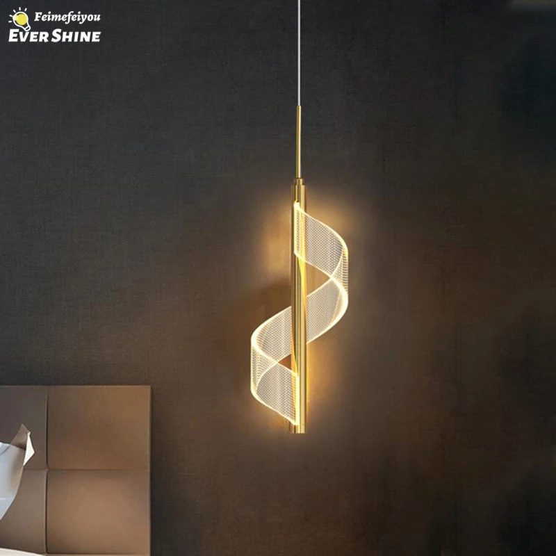 Nordic Led Pendant Lights Indoor Lighting Hanging Lamp for Home Bedside Living Room Decoration Dining Tables Pendant Light