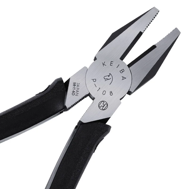 KEIBA 7/6/8 inch electrician\'s flat pliers P-106, P-107, P-108