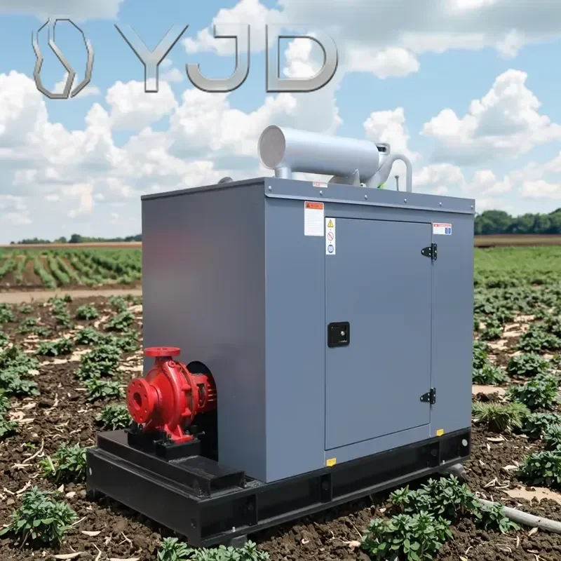 36kw  Diesel Engine Driven/Powered Farm/Agricultural Irrigation Water Pump Set with Multistage Centrifugal Canopy