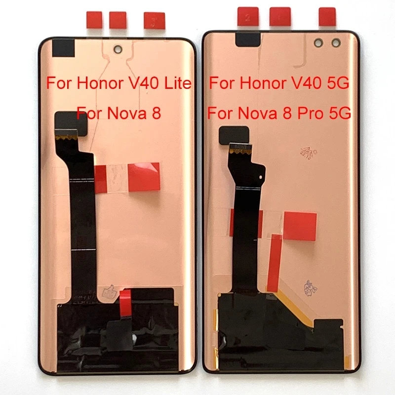 

Original For Huawei Nova 8 5G LCD For Honor V40 Lite Display Screen Touch Panel Digitizer For Honor V40 5G LCD For Nova 8 Pro 5G