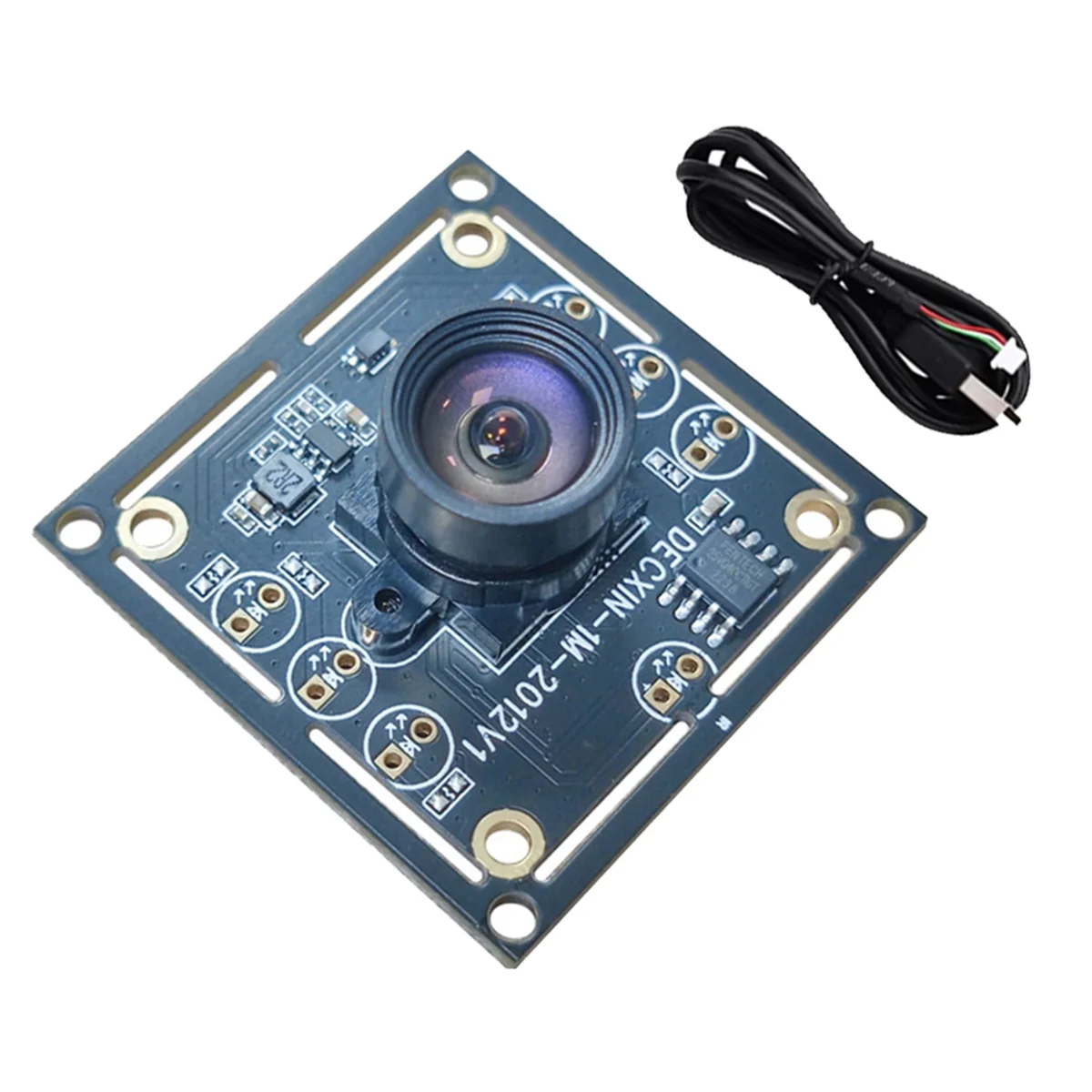 OV9732 USB Camera Module 720P 1MP 100 Degrees Face Recognition Image Acquisition for Raspberry Pi Orange Pi Camera,B