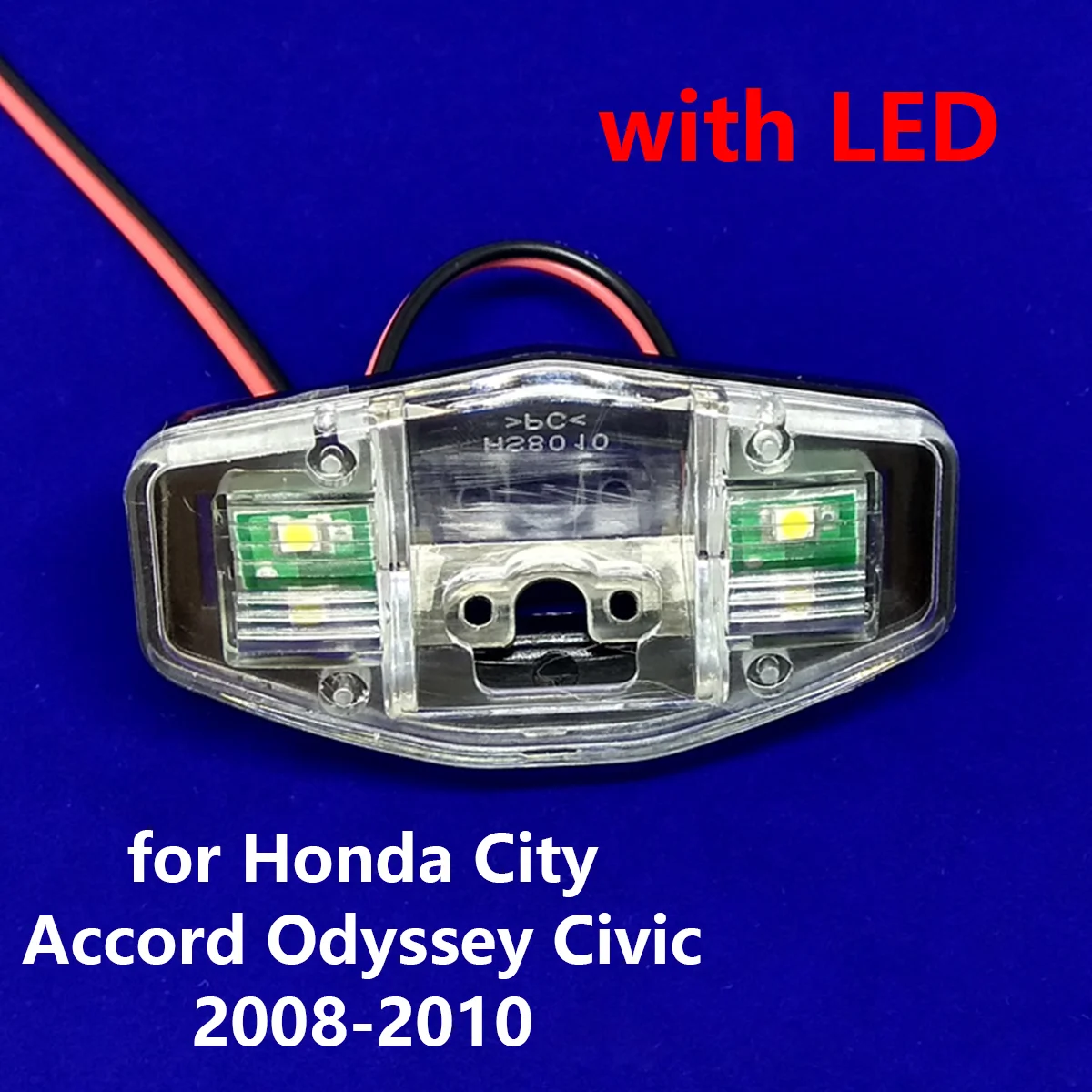 for Honda City Accord Odyssey Civic 2008-2010 Car Rear View Camera Bracket Mount Holder License Plate Light Housing