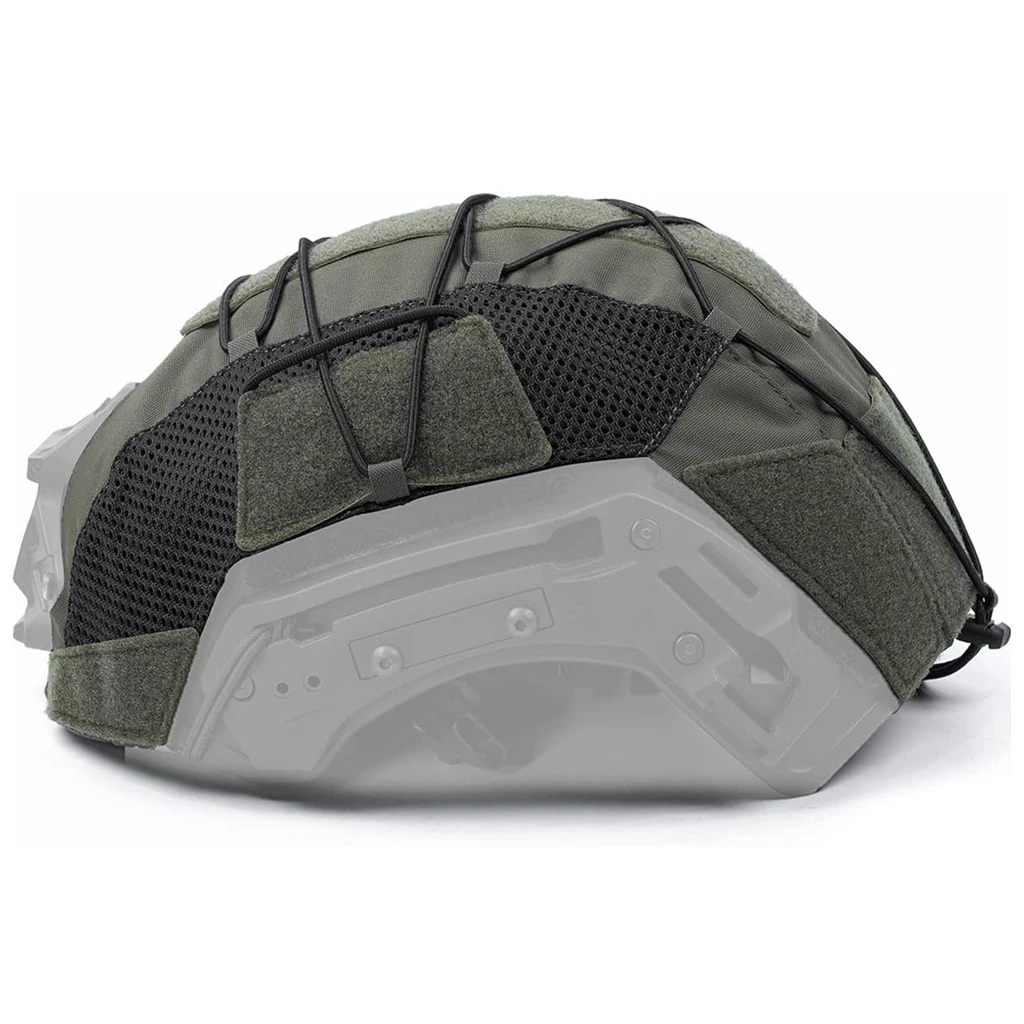 Tactical Hunting Helmet Cover for Wendy, Mesh Helmet Protective Cover, Camouflage Fabric Multicam Gear Accessories