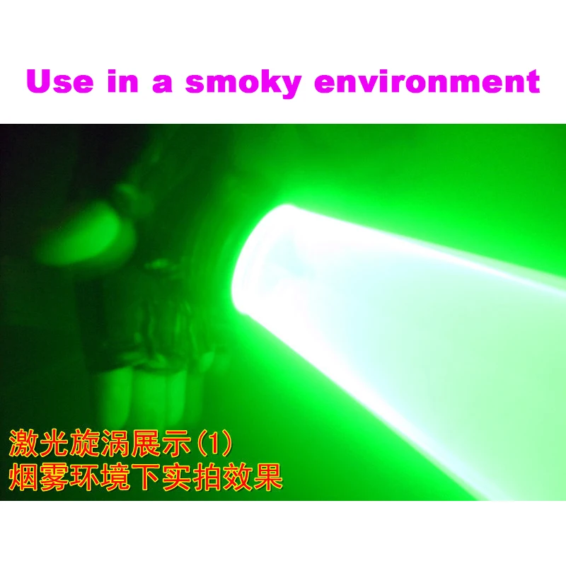 2023 Newest Laser Vortex Rotating Gloves RG Two-Color Luminous Glove Bar Nightclub Stage Dance Show Property