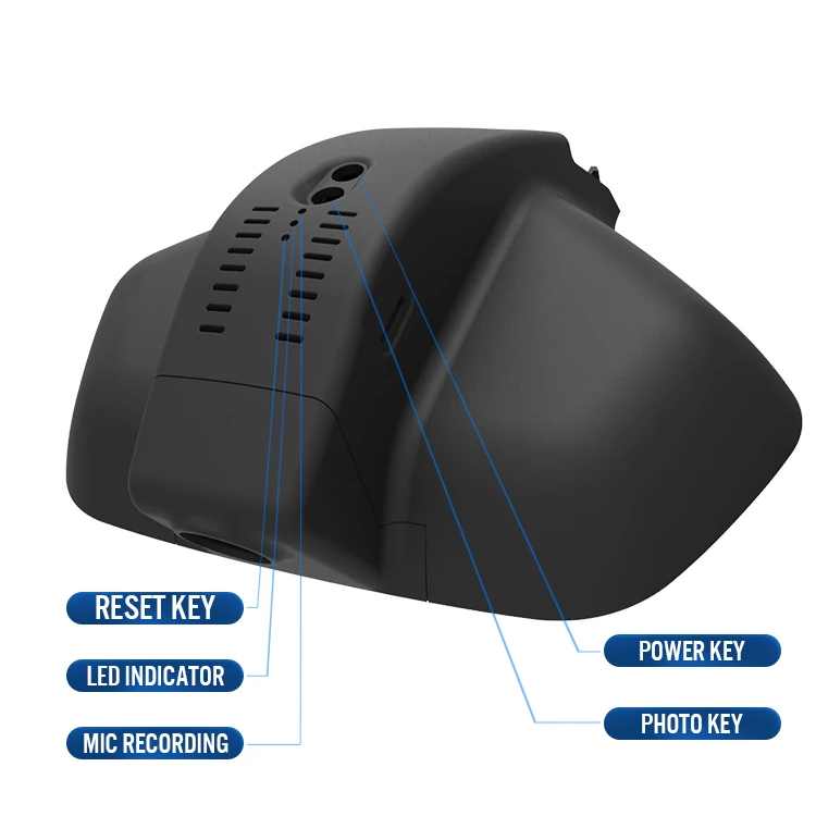 

4K HD видеорегистратор, скрытый G-сенсор, Wi-Fi, автомобильный видеорегистратор, регистратор, управление приложением, видеорегистратор ночного видения для BYD DENZA 18 19