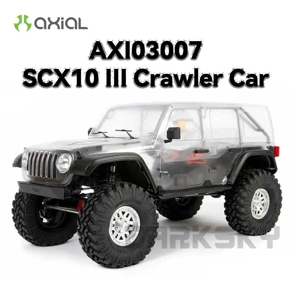 

AXIAL AXI03007 1/10 RC автомобильный пульт дистанционного управления 4WD SCX10 III электрическая имитационная модель автомобиля внедорожный гусеничный комплект пустой каркас