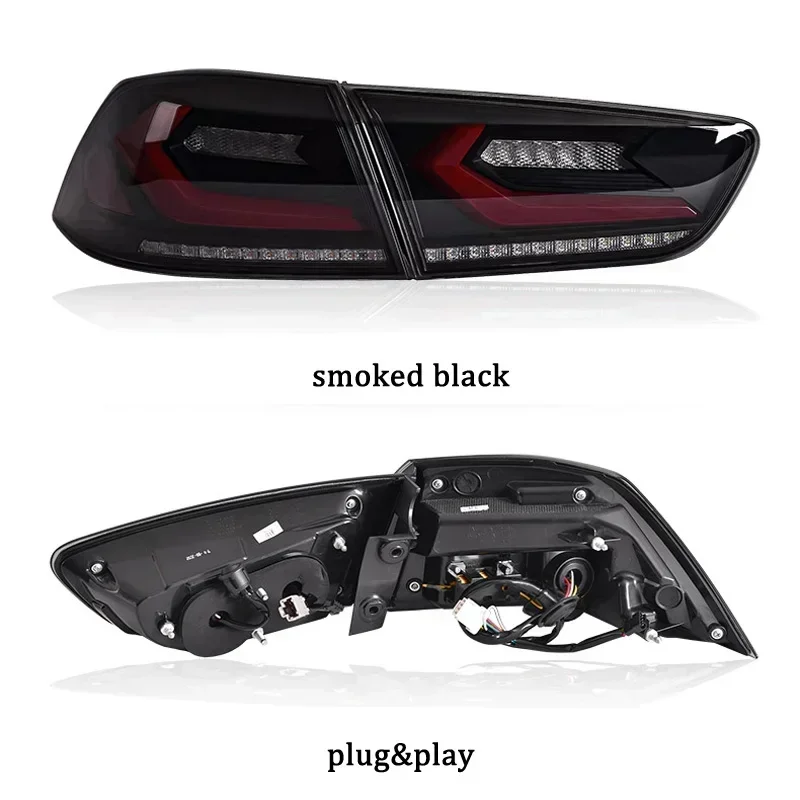 

Car LED 12V Taillights For Mitsubishi Lancer 2008 - 2018 Rear Running Lamp Brake Reverse Turn Signal Waterproof Car Accessories