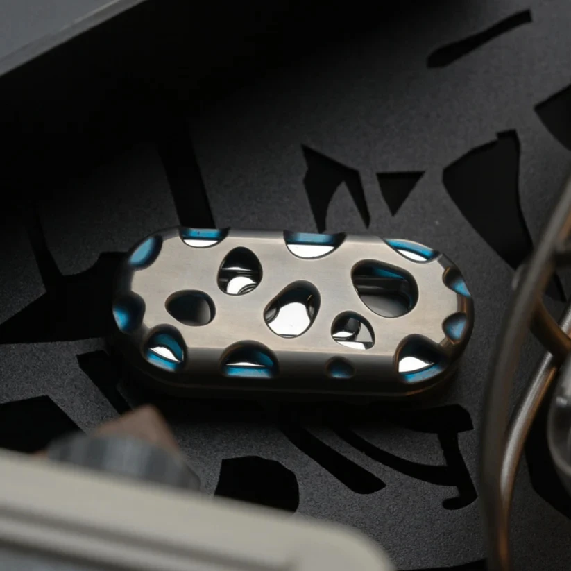 EDC 장난감 금속 피젯 스피너 스트레스 해소 감각 장난감 속이 빈 회전 ADHD 피젯 장난감 성인용 사무실용