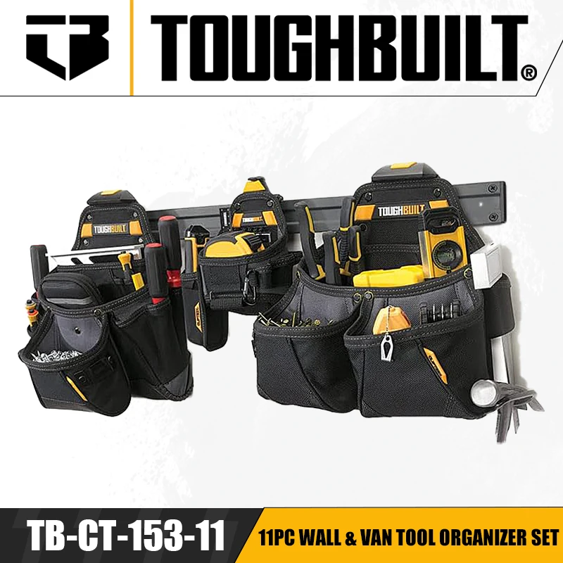 

TOUGHBUILT TB-CT-153-11 11pc Wall & Van Tool Organizer Set Power Tool Accessories