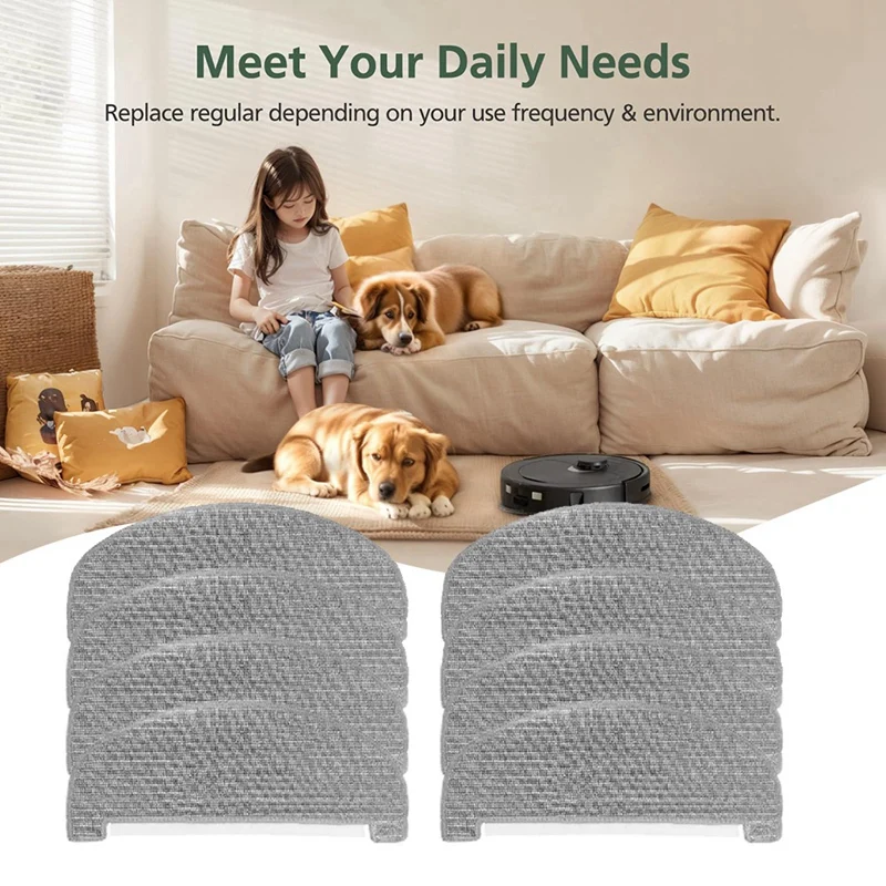 ¡Promoción! 8 Uds paño de limpieza para Eufy G40/G40 accesorios de Robot aspirador híbrido