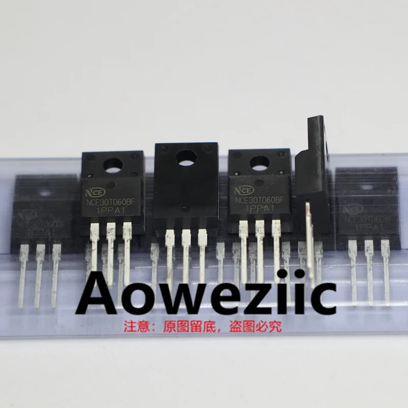 Aoweziic 2022 + 100 ٪ جديد الأصلي NCE20TD60BF NCE30TD60BF TO-220F IGBT الترانزستور 20A 30A 600 فولت