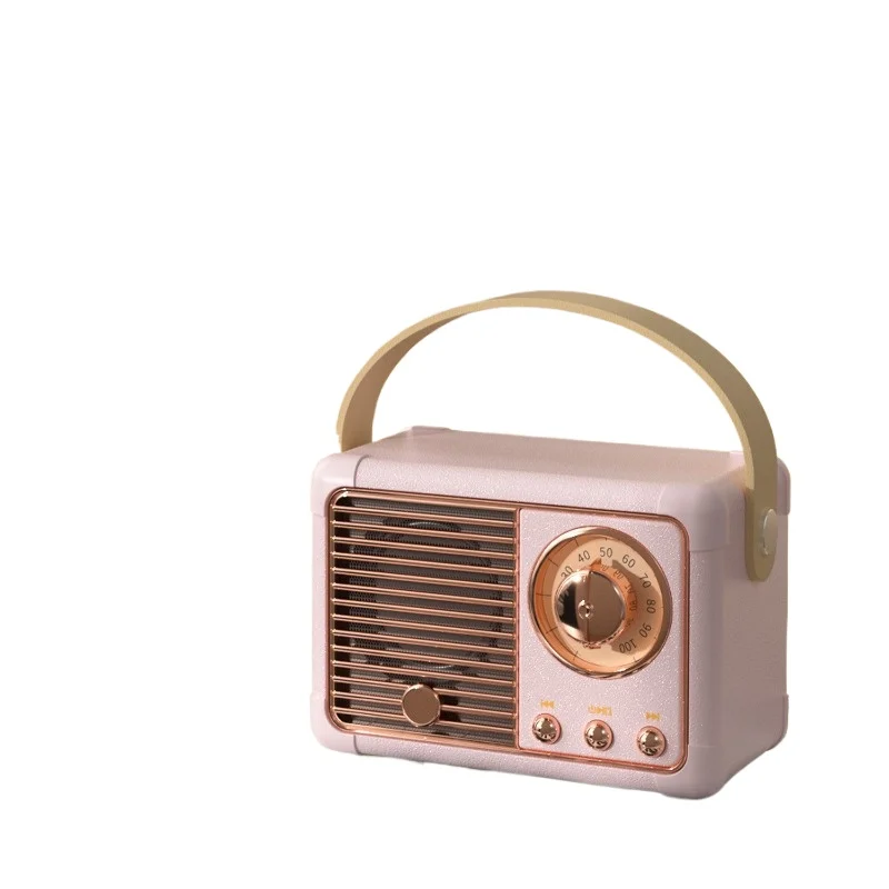

Retro wireless mini portable card small stereo