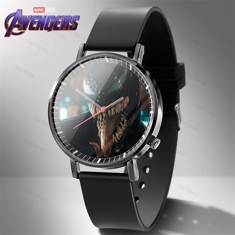 Thor VENOM Marvel Avengers Fashion Watch for Men Reloj Hombre Quartz Wristwatches Student Relogio Masculino Cartoon Figures Gift