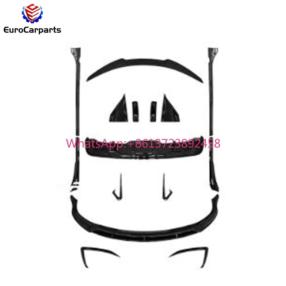 TSL Model S FAST Style Aero Body Kit Full Set New Front Lip Rear Diffuser Side Skirt Car Bumper Upgrade Parts for Model S