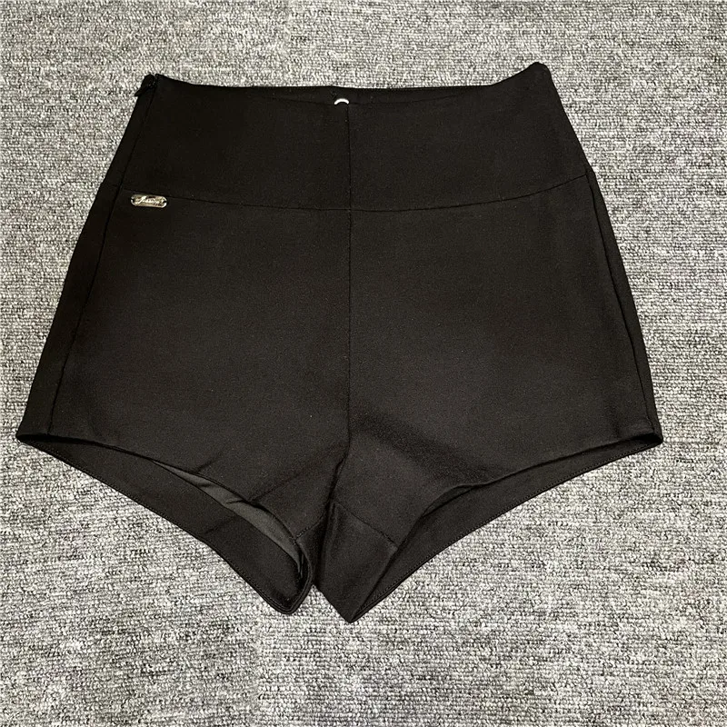 High Waist Straight Leg Suit Shorts Women's A-Line Hip-Lifting Lengthening Legs Casual Pants Autumn Three-Quarter Length
